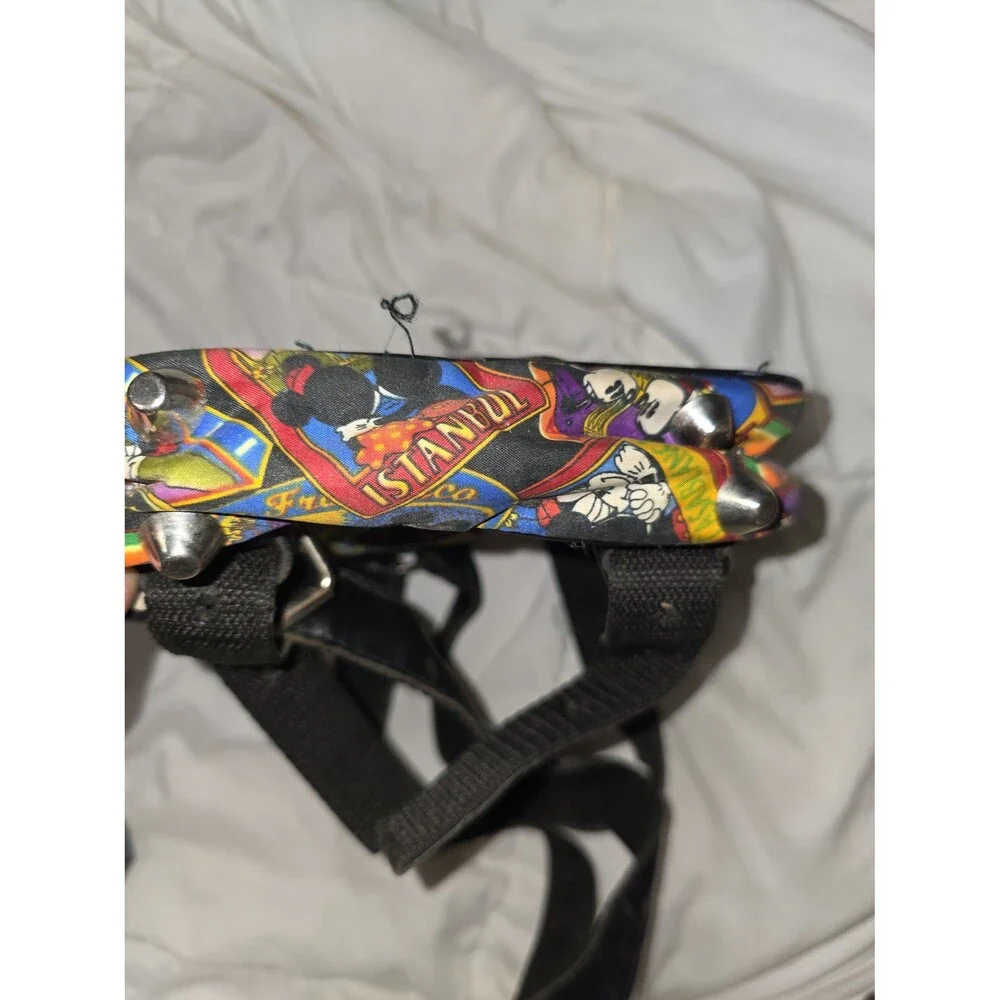 Nicole Miller brand Mickey mouse Minnie mouse location print mini backpack!